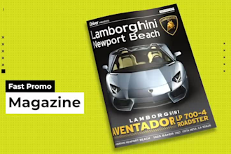 create 3d magazine promotion and book trailer video