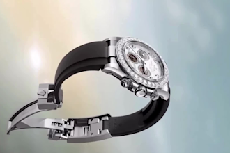 create 3d cgi wristwatch animation, watch render, 3d watch design, watch model