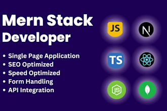 develop a mern stack web application using react, node and mongodb