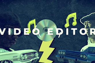 edit short and long form social media and youtube video with motion graphic