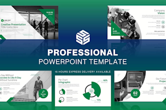 design professional powerpoint presentation template