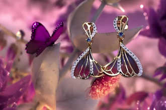 render photorealistic 3d jewelry model, 3d jewelry design, 3d jewelry animation