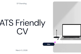 write an ats friendly german CV and tailored cover letter