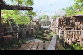 design 3d game environment, game level design in unreal engine unity 3d blender