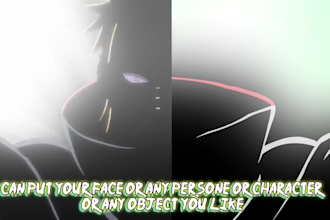 animate you as pain from naruto doing shinratensei