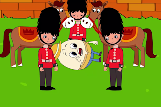 create 2d animation for kids nursery rhyme