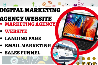 design agency website, smma website, digital marketing website