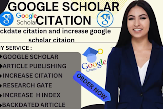 backdated citation, increase google scholar citation, journal, researchgate