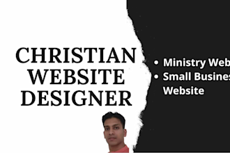 be christian website designer for church nonprofit business
