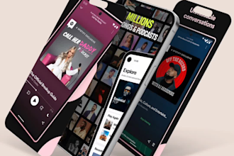 provide 10 iphone mockups in 24 hours mobile mockup