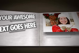make amazing 3d popout photo album