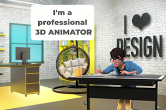 make 3d explainer video on your time