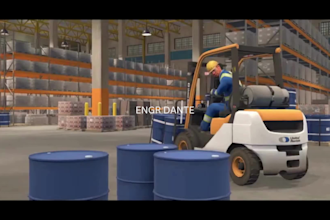 do 3d industrial animation 3d factory machinery process animation 3d model
