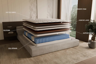 do 3d mattress animation 3d bed animation cgi pillow video 3d product animation
