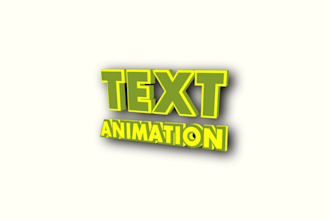 create typography, 3d titles and subtitles