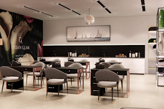design fast 3d modern home,salon,spa,showroom photorealistic render