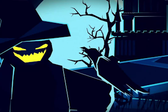 do halloween animations, scary ads, character animation, spooky logo reveals