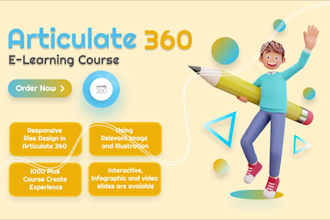 provide a fantastic e learning course in rise 360