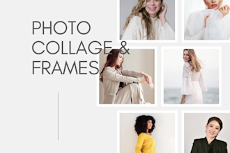 create photo collage and frames