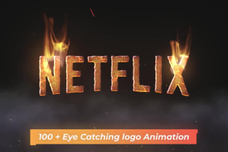 create 5 an amazing 4k videos animated logo intro
