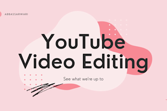 edit youtube video elearning course social media and promotional video