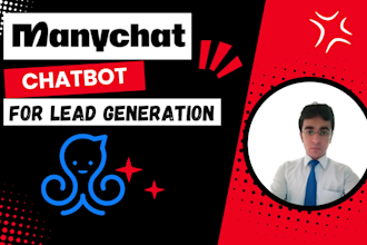 build a custom manychat chatbot for lead generation tailored to your business