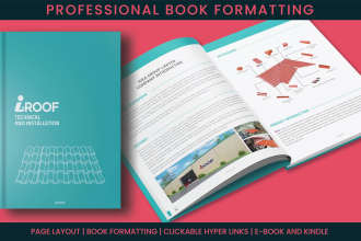 do professional book formatting for ebook and kindle