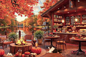 make coffee shop autumn jazz relaxing winter snow and christmas videos