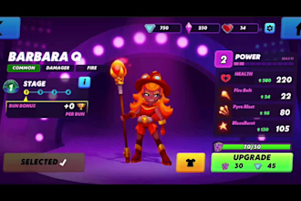 design game UI UX, hud, menus, animation for unreal engine or unity game