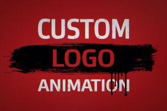 create a unique custom logo animation