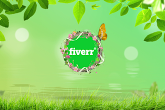 make an amazing forest nature logo