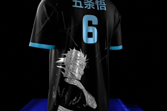 create 3d jersey animation video 3d sportwear design cgi 3d clothing animation