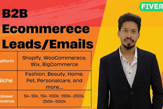 provide qualified ecommerce leads to marketing agency