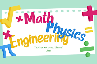 be your tutor in math, science and engineering