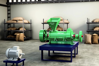 create 3d industrial machinery animation manufacturing machine explainer video
