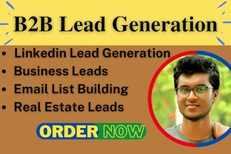 do b2b lead generation and linkedin lead generation for your business