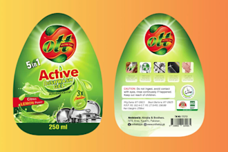 make product label or clothing label design