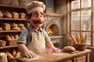 create modern 3d ai claymation animation stop motion video clay style for brands