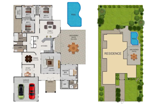 redraw 2d floor plan for real estate agent in 12 hrs