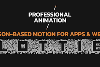 create json based animation for your apps or website
