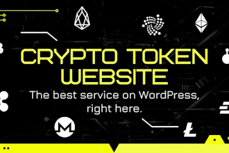 create a crypto website or crypto meme token website meme website