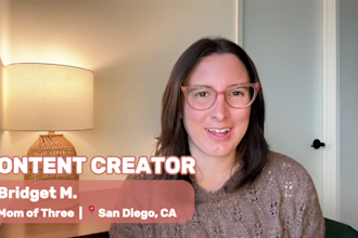 create a ugc video for your family friendly product