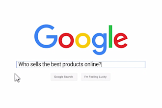 make this google search animation promo