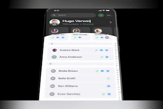do lottie ui animation for app demo, app explainer, app video, splash screen