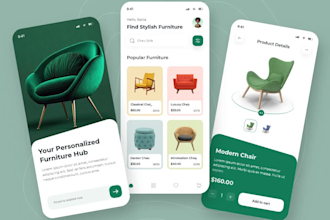 do figma mobile app design, app UI UX, app store mockup