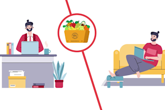 create a 2d animation for your food or restaurant business