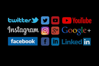design linkedin youtube twitter facebook instagram ads banner post