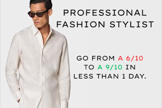 be your personal fashion stylist for men
