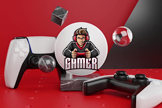 gaming intro with profesional custom design