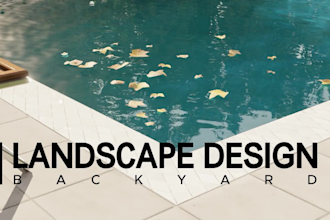 do backyard landscape design, garden, pool, deck, patio, and front yard design